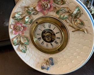 Majolica Clock