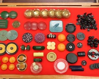 Bakelite Various Buttons