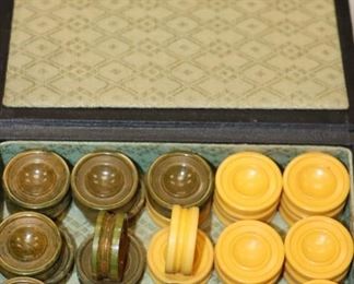 Bakelite Game Pieces Full Set