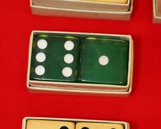 Various Dice in Various Sizes