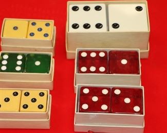 Various Dice in Various Sizes