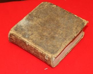 Rare 1782 Noah New Spelling Dictionary 