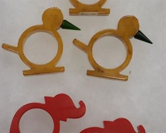 Bakelite Linen Holders 