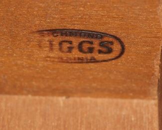 Biggs Mid Century Bedroom Set - Dresser & Mirror, 2 Night Stands 