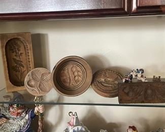 Antique  Butter Molds and Presses