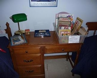 Children's Books & Desk