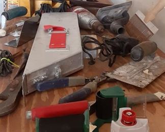 Tools, tools, tools. 