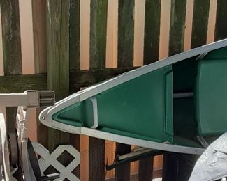 A 17 foot Coleman canoe.  In good shape and ready for the water.  