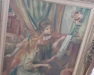 Some nice art with amazing frames. 