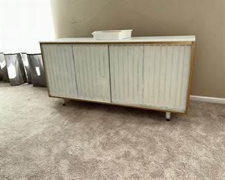 Sliding door cabinet