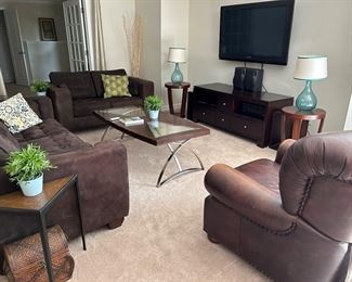 Fashionable family room furniture