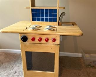 Wooden Child's Kitchen