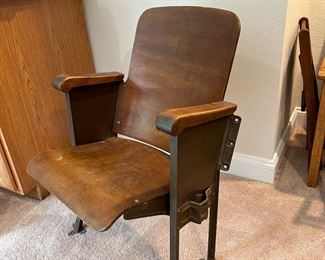 Antique Theater Seat