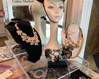 Lots of costume jewelry