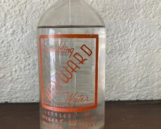 Vintage Selzer Bottle