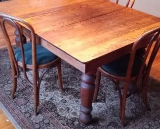 Oak Table and 4 Chairs