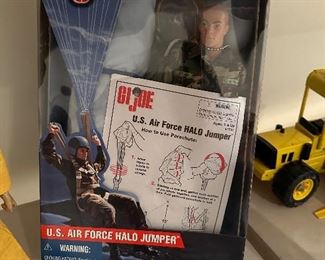 GI Joe USAF Halo Jumper with original package.