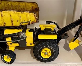 Tonka Front Loader with Back Hoe