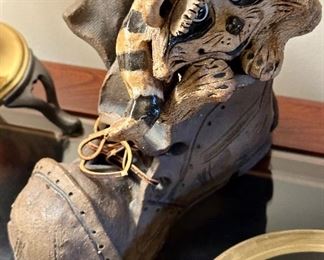 Anything you want it to be (looks like a cat in a tuxedo to me!)