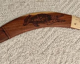 This is a Boomerang used as a Weapon