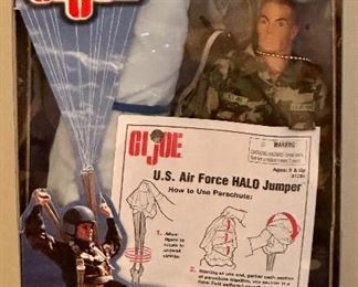 GI Joe USAF Halo Jumper with original package.
