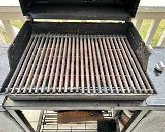 Weber Propane Gas Grill with Tank and Cover.  