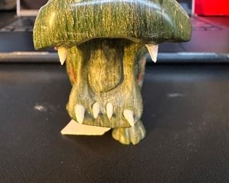 Very nice Stone Hippo made of Granite or similar stone.