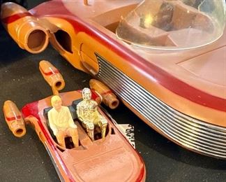 2 Landspeeders from Star Wars Kenner Product