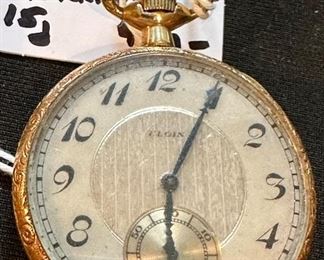 Elgin Pocket Watch 15 Jewels