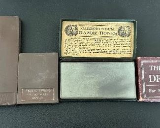 Vintage Honing Stones for Razors and Knives