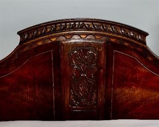 1890's Antique Bed with Head and Foot Boards