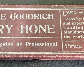 Goodrich Dry Hone sharpening stone.