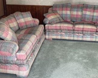 Colorful Couch Loveseat