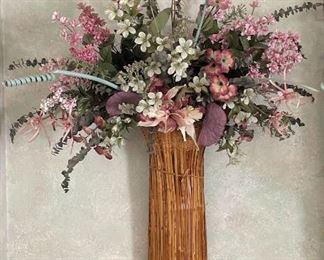 Hanging Wall Flower Arrangement
