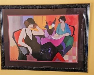 Print Of Maria And Susie By Itzchak Tarkay