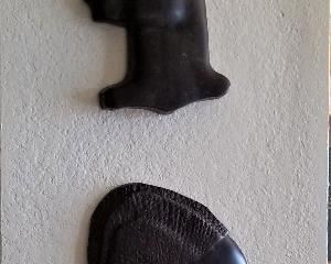 African mask silhouettes from Africa 