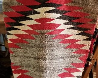 Vintage authentic Native American blanket
