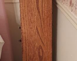 Solid Oak Clawfoot Dining Table / Leaves