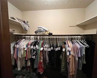 Master Bedroom
Large selection of women’s clothing Large and Extra Large