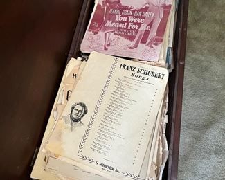 Family Room
Sheet music old and new and lots and lots of it!!!!!