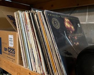 Basement 
Collection of vintage LP’s including Beatles and more