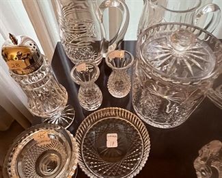 A nice selection of Waterford Crystal
