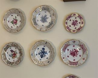 Landing
A wall of Schumann Bavaria Dresden collectors plates including Empress Floral, 
