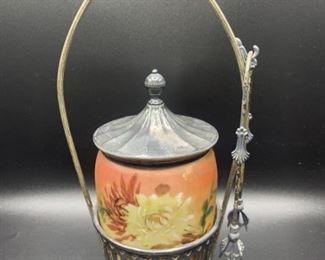 Antique Victorian Pickle Caster