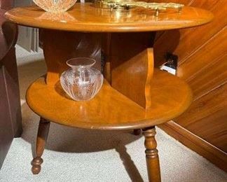 Drum Table by Ethan Allen