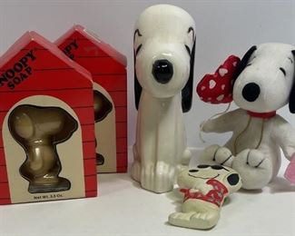 Vintage Snoopy Collection Some in Original Box