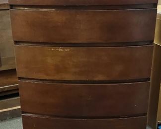 Vintage Five Drawer Dresser