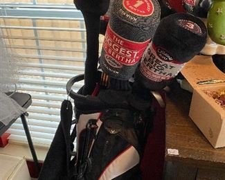 Set of Callaway Golf Clubs and Bag
