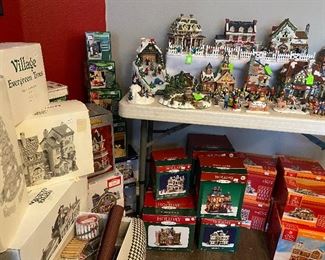 Santa Villages made by Department 56, Holiday Inspiration and Home Accent