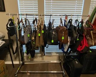 Large Assortment of Designer Man Purse, Murse or Pouch Bags